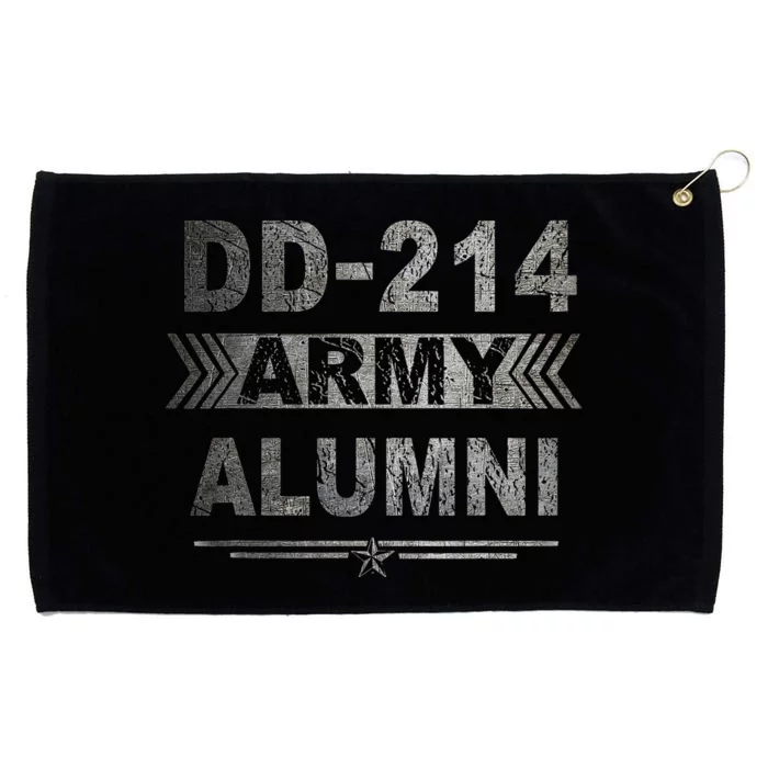 DD214 US Army Alumni Military Veteran Retirement Gifts Grommeted Golf Towel