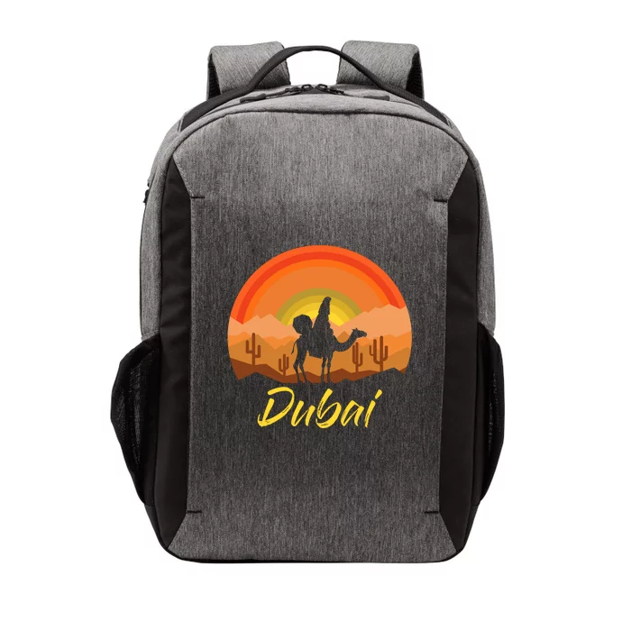 Dubai United Arab Emirates The Palm Vector Backpack