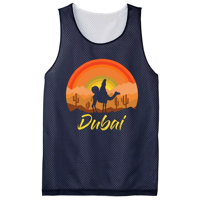 Dubai United Arab Emirates The Palm Mesh Reversible Basketball Jersey Tank