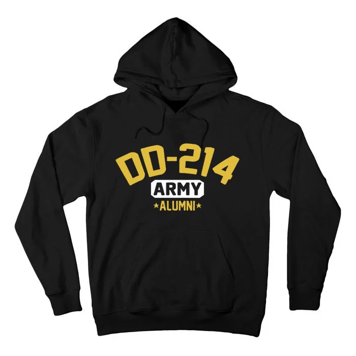 Dd214 U.S A.R.M.Y Alumni Tall Hoodie