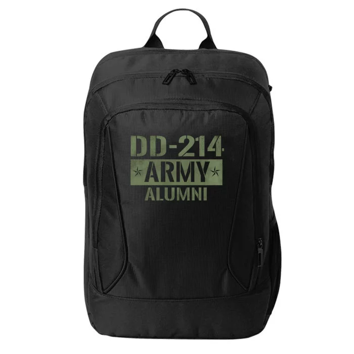 DD214 US Army Alumni Vintage Army Veteran Retired Military City Backpack