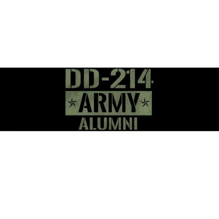 DD214 US Army Alumni Vintage Army Veteran Retired Military Bumper Sticker