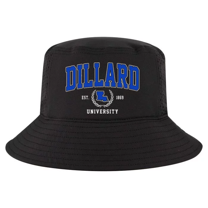 Dillard University Arch Design Cool Comfort Performance Bucket Hat