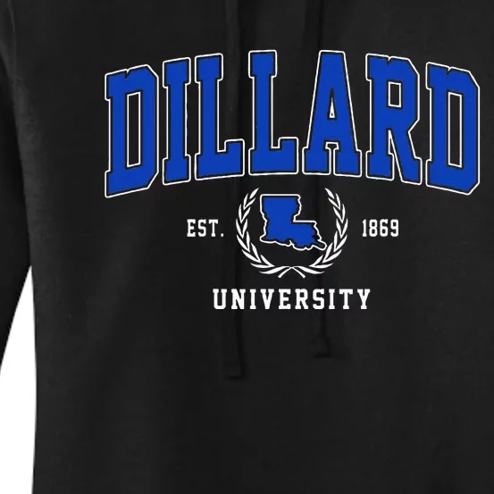 Dillard University Arch Design Women's Pullover Hoodie