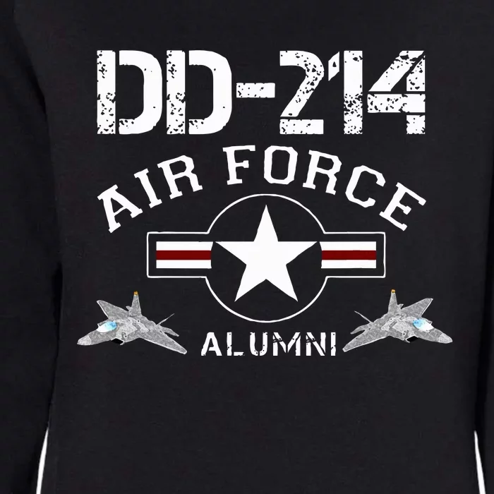 Dd214 U.S A.I.R Force Alumni Usaf Womens California Wash Sweatshirt