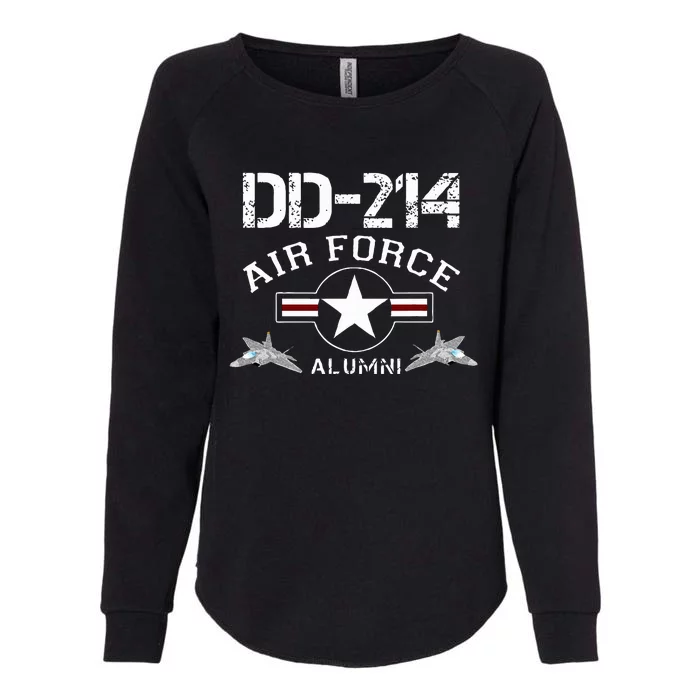 Dd214 U.S A.I.R Force Alumni Usaf Womens California Wash Sweatshirt