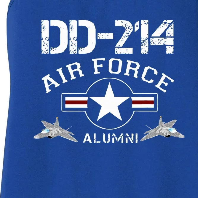 Dd214 U.S A.I.R Force Alumni Usaf Women's Racerback Tank