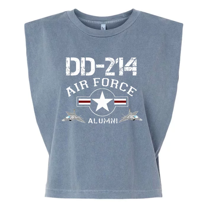 Dd214 U.S A.I.R Force Alumni Usaf Garment-Dyed Women's Muscle Tee