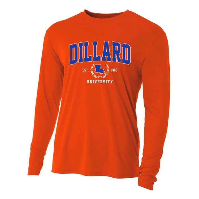 Dillard University Arch Cooling Performance Long Sleeve Crew