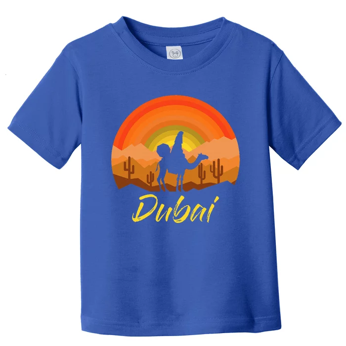 Dubai United Arab Emirates The Palm Toddler T-Shirt