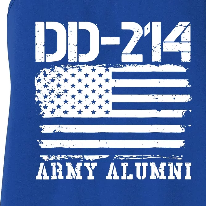 Dd214 Us Alumni Women's Racerback Tank