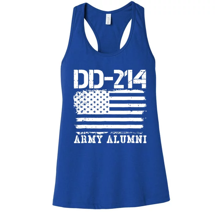 Dd214 Us Alumni Women's Racerback Tank