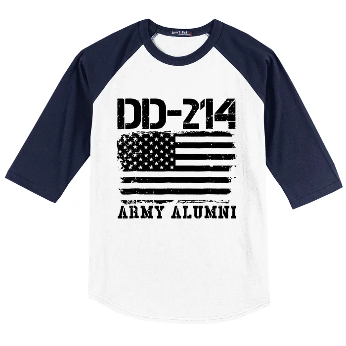 Dd214 Us Alumni Baseball Sleeve Shirt