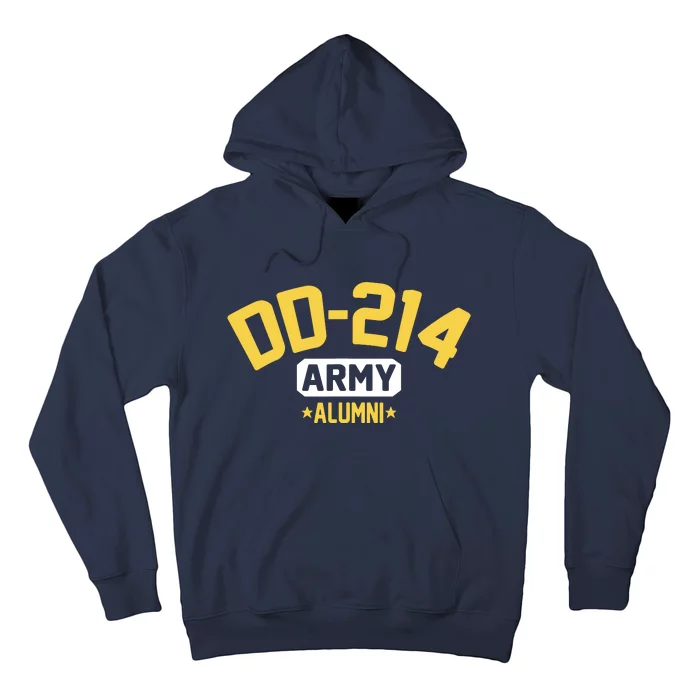 DD214 US Army Alumni Long Sleeve Hoodie