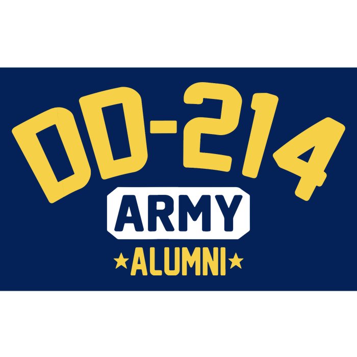 DD214 US Army Alumni Long Sleeve Bumper Sticker