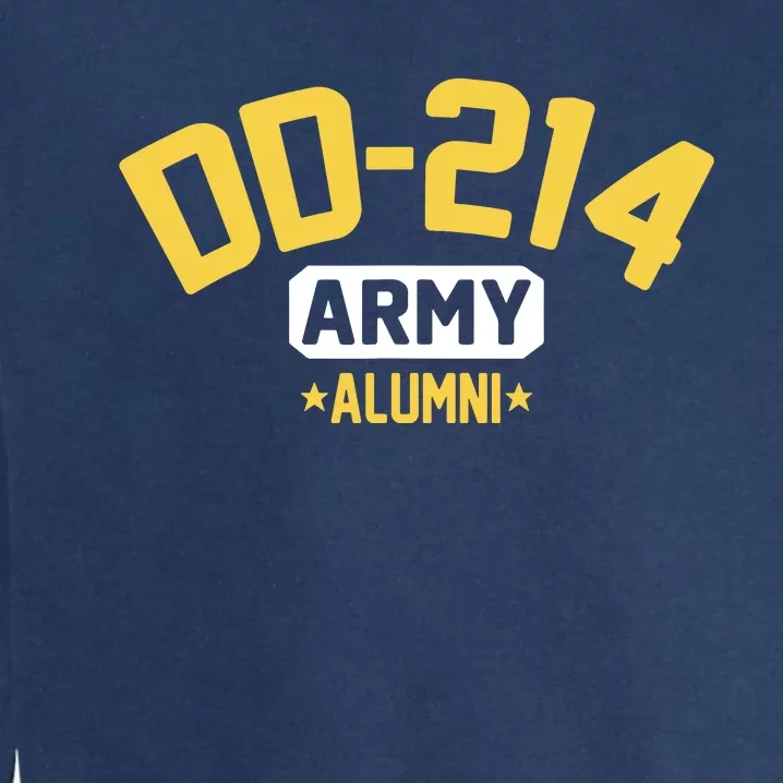 DD214 US Army Alumni Long Sleeve Garment-Dyed Sweatshirt