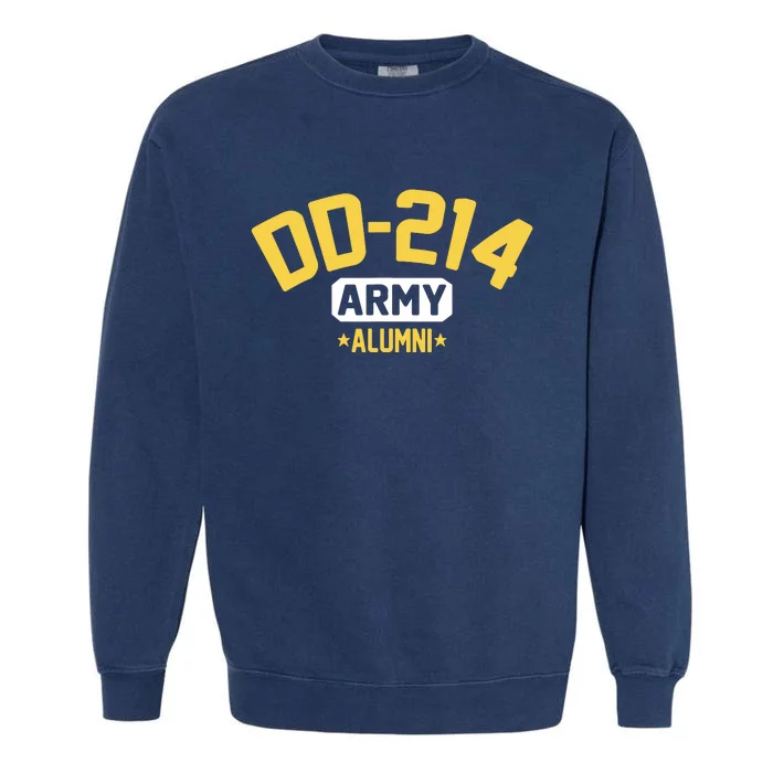 DD214 US Army Alumni Long Sleeve Garment-Dyed Sweatshirt