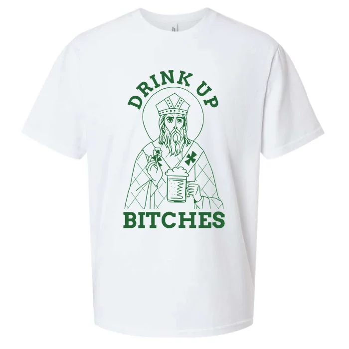 Drink Up Bitches Sueded Cloud Jersey T-Shirt