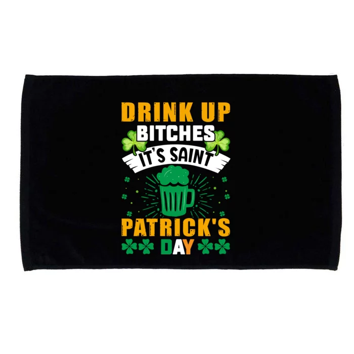 Drink Up Bitches It Funny St Microfiber Hand Towel