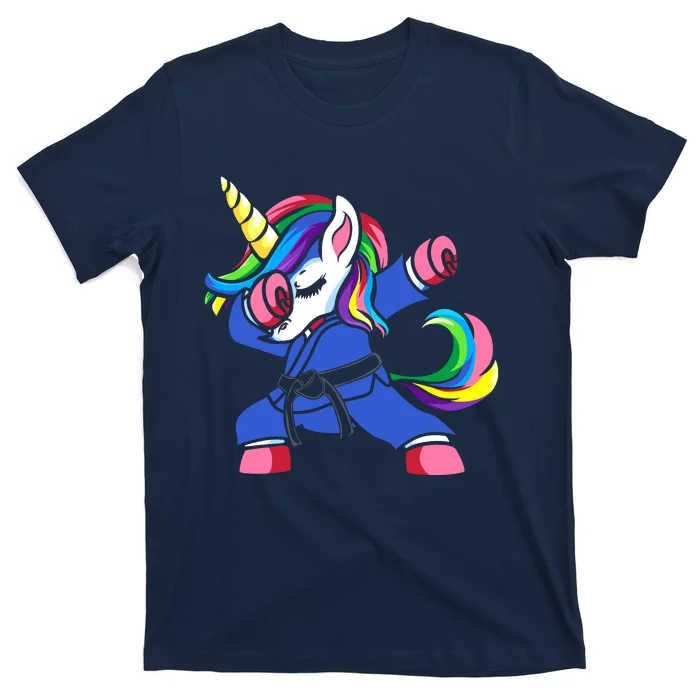 Dabbing Unicorn Brazilian Jiu Jitsu Mom Tee, BJJ Women Girl T-Shirt