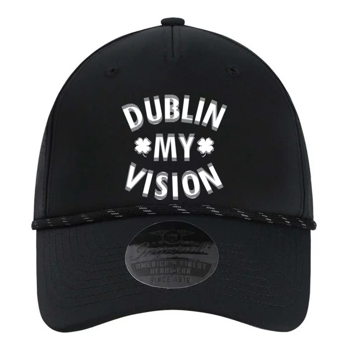 Dublin My Vision Drunk Clover St. Patrick's Day Drinking Performance The Dyno Cap