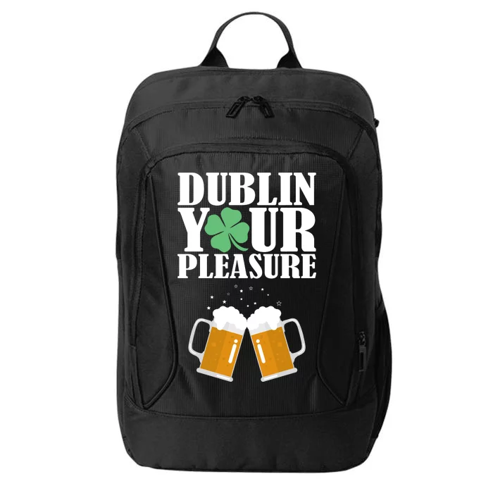 Dublin Your Pleasure Irish Beer Clover City Backpack