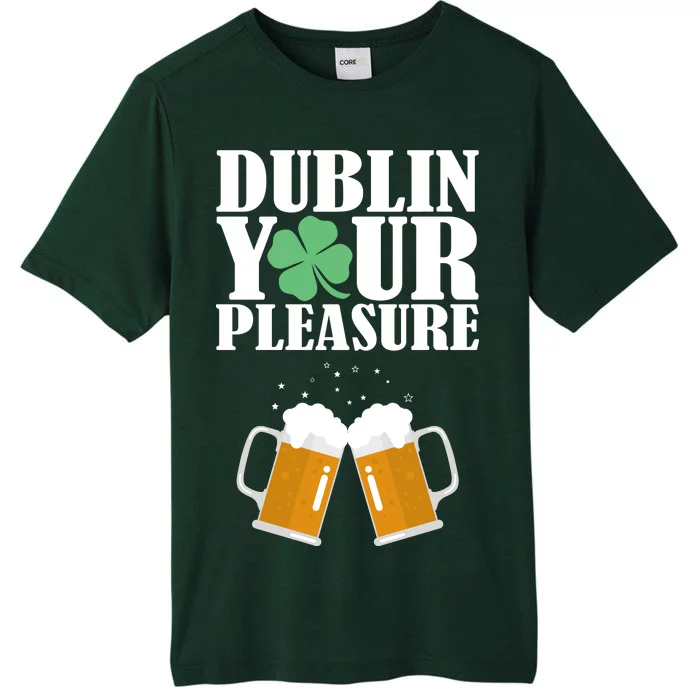 Dublin Your Pleasure Irish Beer Clover ChromaSoft Performance T-Shirt