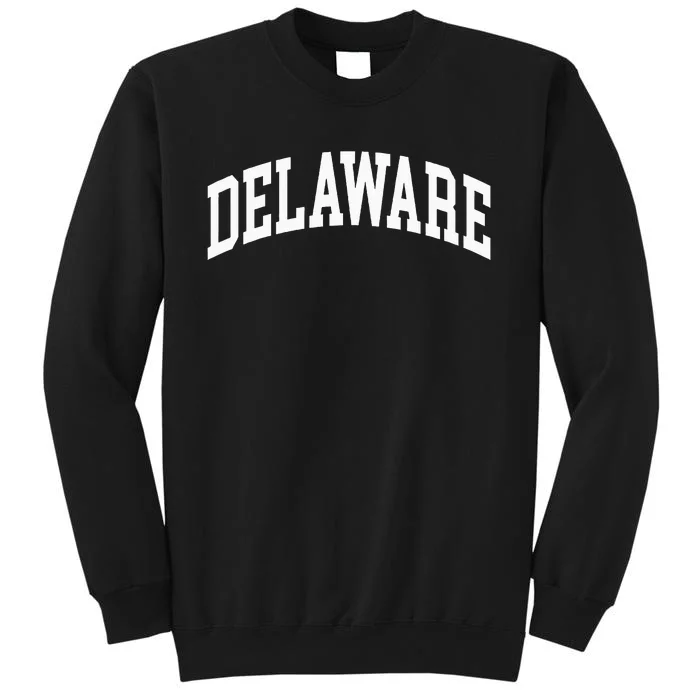 Delaware Us College Font Proud American Usa States Sweatshirt