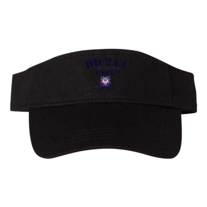 DD214 US Coast Guard (USCG) Alumni Valucap Bio-Washed Visor