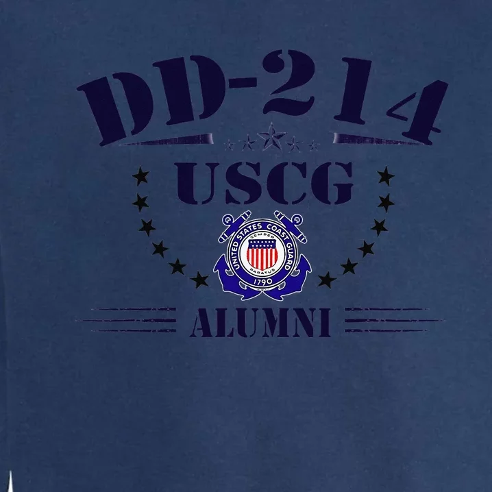 DD214 US Coast Guard (USCG) Alumni Garment-Dyed Sweatshirt