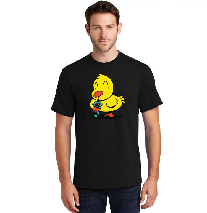 Duck Bubble Tea Tall T-Shirt