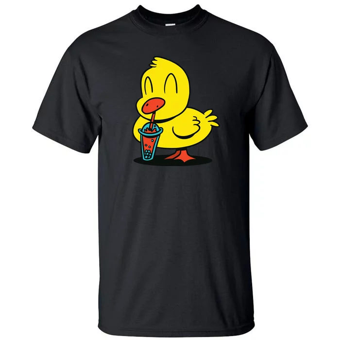 Duck Bubble Tea Tall T-Shirt