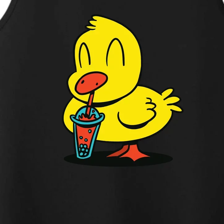 Duck Bubble Tea Performance Tank