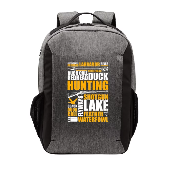 Duck Call Redhead Duck Hunting Vector Backpack