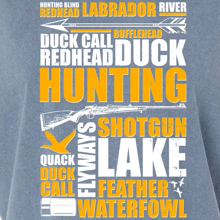 Duck Call Redhead Duck Hunting Garment-Dyed Women's Muscle Tee