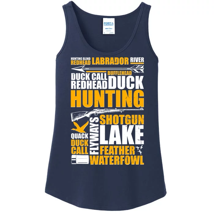 Duck Call Redhead Duck Hunting Ladies Essential Tank