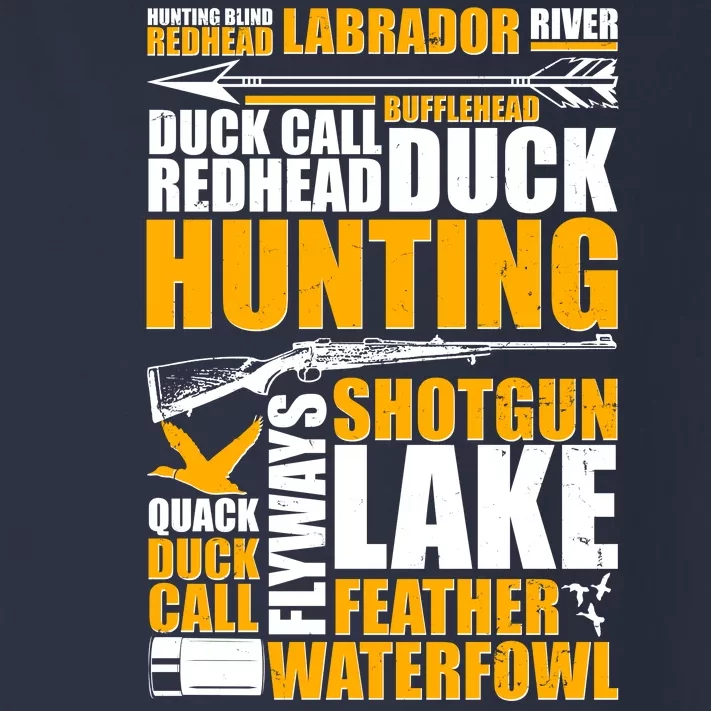 Duck Call Redhead Duck Hunting Toddler Long Sleeve Shirt