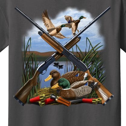 Duck Hunting Layout Kids T-Shirt