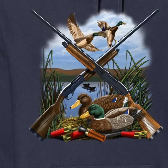 Duck Hunting Layout Premium Hoodie