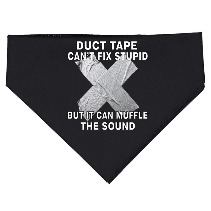 Duct Tape Can't Fix Stupid USA-Made Doggie Bandana