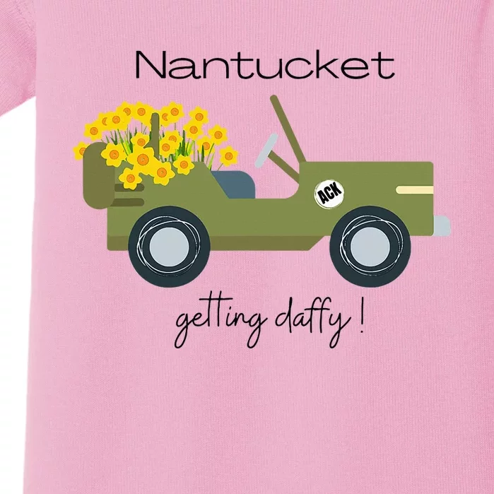 Daffodils Upon Daffodils Nantucket Baby Bodysuit