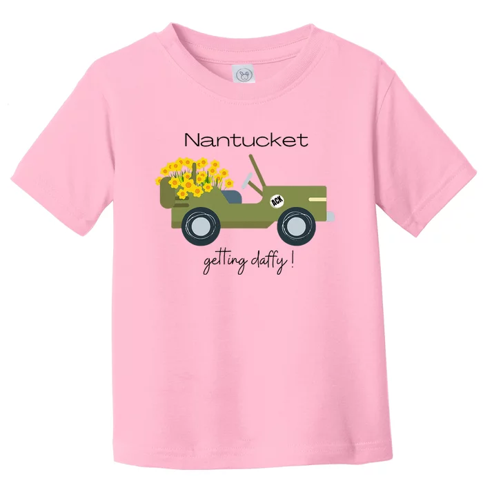 Daffodils Upon Daffodils Nantucket Toddler T-Shirt