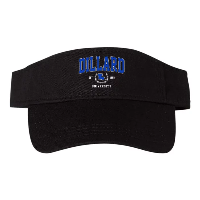 Dillard University Valucap Bio-Washed Visor