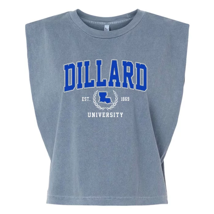 Dillard University Garment-Dyed Women's Muscle Tee