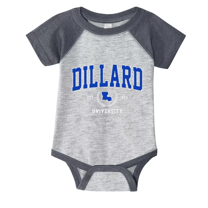 Dillard University Infant Baby Jersey Bodysuit