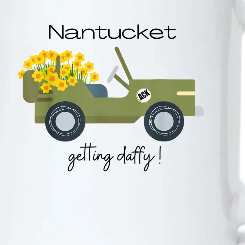 Daffodils Upon Daffodils Nantucket Getting Ack Black Color Changing Mug