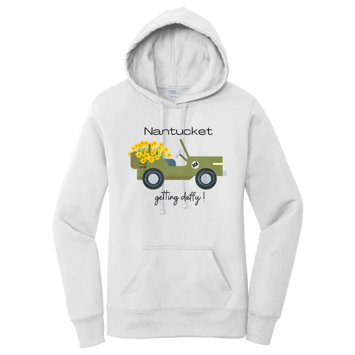 Daffodils Upon Daffodils Nantucket Getting Ack Women's Pullover Hoodie