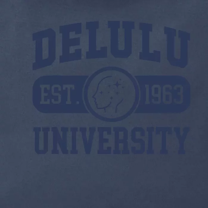 Delulu University Zip Tote Bag