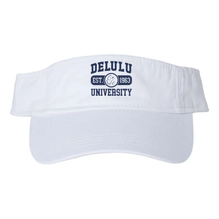 Delulu University Valucap Bio-Washed Visor