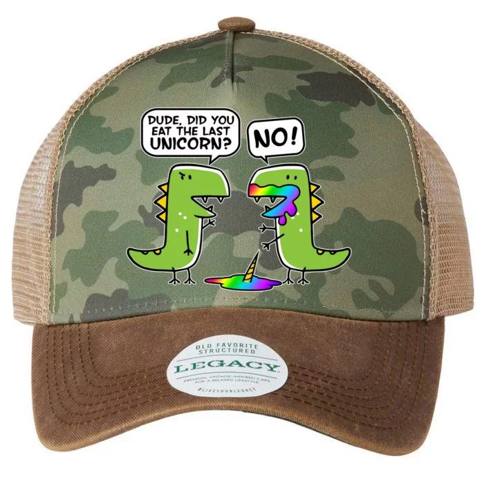 Dude Did You Eat The Last Unicorn? Legacy Tie Dye Trucker Hat